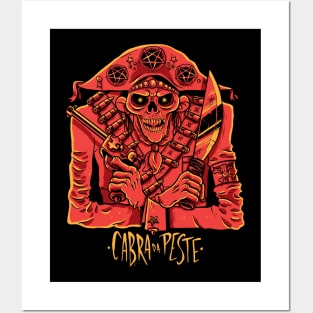 Zombie Desert Pirate Posters and Art
